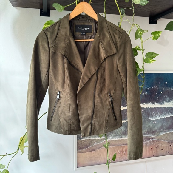 Marc New York Faux Suede Jacket - Picture 2 of 13